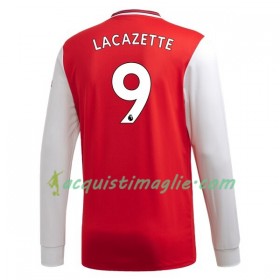 Divisa di Calcio Arsenal Alexandre Lacazette 9 Prima 2019/2020 Manica Lunga
